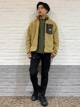 「CAMP7（キャンプセブン）のアイテム（その他アウター）」を使った、riku1166さん（メンズ・180cm）の秋コーディネート