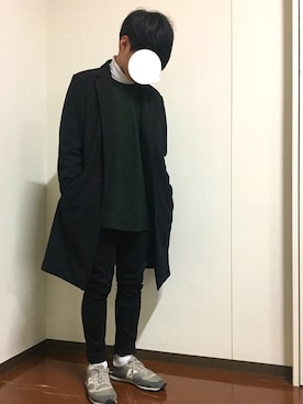 こうさん（メンズ・171cm）の冬コーディネート