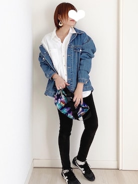 「ETHNOTEK（エスノテック）のアイテム」を使った、akiさん（レディース・160cm）の春コーディネート