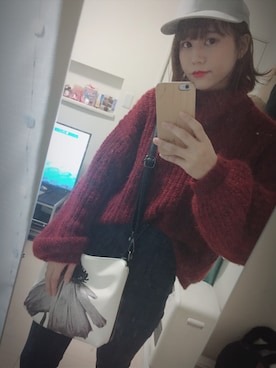 kanoさん（レディース・154cm）の冬コーディネート