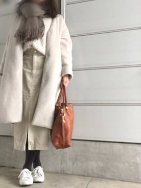 min minさん（レディース・157cm）の冬コーディネート