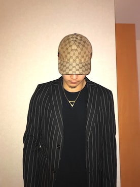 「JOHN LAWRENCE SULLIVAN accessory（ジョンローレンスサリバンアクセサリー）のアイテム」を使った、よっちゃんさん（メンズ・171cm）の秋コーディネート