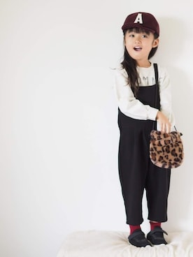 「アイテム（キャップ）」を使った、makeyourday_officialさん（キッズ・111cm）の夏コーディネート