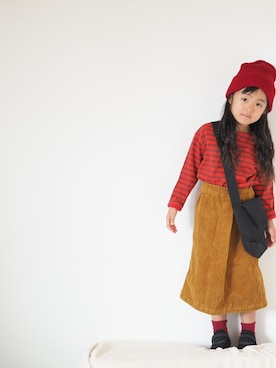 「MAKE YOUR DAY（メイクユアデイ）のアイテム」を使った、makeyourday_officialさん（キッズ・111cm）の夏コーディネート