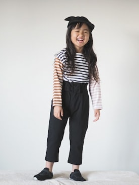 makeyourday_officialさん（キッズ・110cm）の冬コーディネート