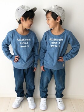 makeyourday_officialさん（キッズ・110cm）の冬コーディネート