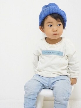 makeyourday_officialさん（キッズ・110cm）の冬コーディネート