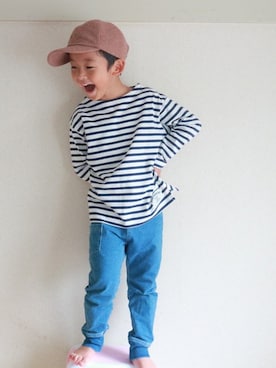 makeyourday_officialさん（キッズ・110cm）の冬コーディネート