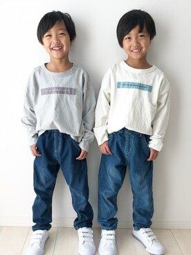 makeyourday_officialさん（キッズ・110cm）の冬コーディネート