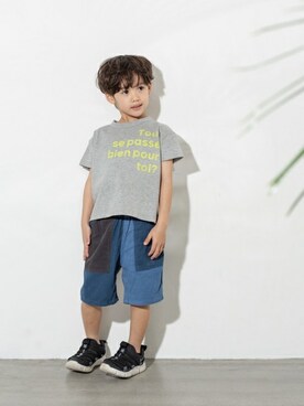 makeyourday_officialさん（キッズ・110cm）の春コーディネート