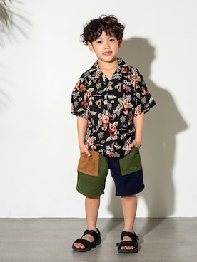 makeyourday_officialさん（キッズ・110cm）の春コーディネート