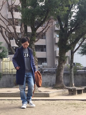 「Frederick（フレデリック）のアイテム」を使った、0309さん（レディース・155cm）の冬コーディネート