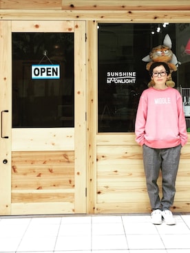 「Frederick（フレデリック）のアイテム」を使った、0309さん（レディース・155cm）の冬コーディネート