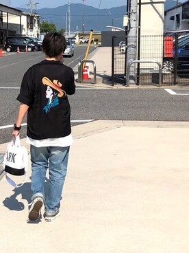 「Frederick（フレデリック）のアイテム」を使った、0309さん（レディース・155cm）の夏コーディネート