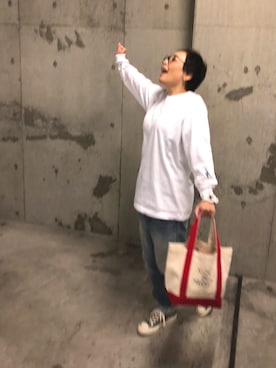 「Frederick（フレデリック）のアイテム」を使った、0309さん（レディース・155cm）の秋コーディネート