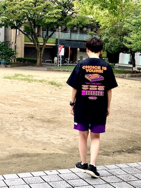 「SEASONING（シーズニング）のアイテム」を使った、0309さん（レディース・155cm）の夏コーディネート