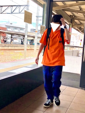 「SOPHNET.（ソフネット）のアイテム」を使った、0309さん（レディース・155cm）の秋コーディネート