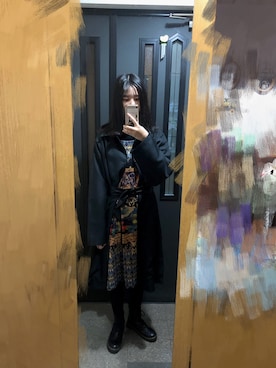 「安くお洒落に。」｜グラタンパイさん（レディース・171cm）の冬コーディネート