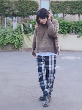 「'PalinkA（パリンカ）のアイテム」を使った、かえ。さん（レディース・158cm）の秋コーディネート