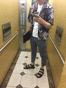 くれないさん（メンズ・183cm）の夏コーディネート