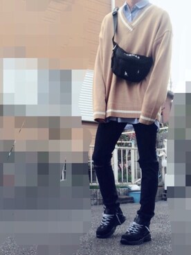 ずさん(メンズ・175cm)の春コーディネート