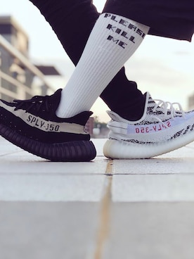 「DRKSHDW by RICK OWENS（ダークシャドウ バイ リックオウエンス）のアイテム（ソックス/靴下）」を使った、AKさん（メンズ・165cm）の夏コーディネート