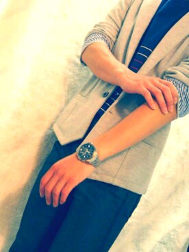 りょーちゃんさん（メンズ・175cm）の春コーディネート