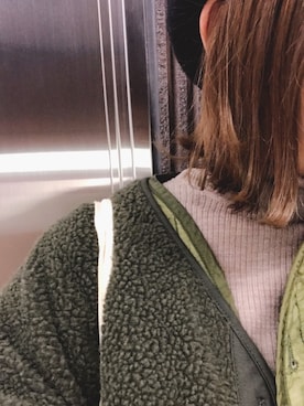 「UNIQLO（ユニクロ）のエクストラファインメリノリブタートルネックセーター（長袖）（ニット/セーター）」を使った、mikakoさん（レディース・159cm）の冬コーディネート