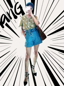 MOUSSY（マウジー）の「HALF SLEEVE LINEN DOT SHIRT（シャツ/ブラウス