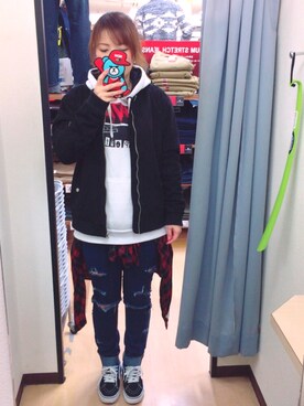 ティアラさん（レディース・158cm）の冬コーディネート