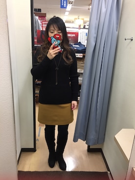 「POMME D'OR（ポモドーロ）のアイテム」を使った、ティアラさん（レディース・158cm）の冬コーディネート