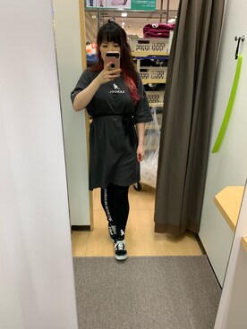 「KANGOL（カンゴール）のアイテム（ワンピース/ドレス）」を使った、ティアラさん（レディース・158cm）の秋コーディネート