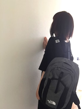 「THE NORTH FACE（ザノースフェイス）のザ・ノースフェイス / リーコン（バックパック/リュック、グレー系）」を使った、Hanuruさん（レディース・156cm）の春コーディネート