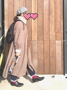 Hanuruさん(レディース・156cm)の秋コーディネート