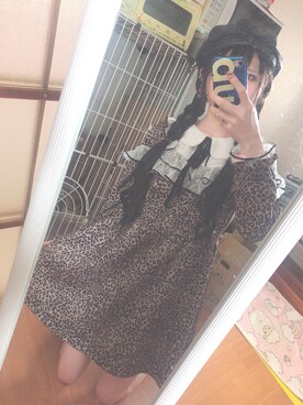 「BUBBLES（バブルス）のアイテム（ワンピース/ドレス）」を使った、ゆいたんさん（レディース・160cm）の夏コーディネート