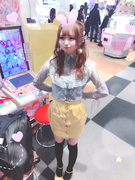 「Bobon21（ボボンニジュウイチ）のアイテム」を使った、ゆいたんさん（レディース・158cm）の冬コーディネート