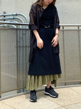 Ray Beams ミラノリブ ワンショルダー ワンピースを使ったレディース人気ファッションコーディネート Wear Ray Beams ミラノリブ ワンショルダー ワンピースを使ったレディース人気ファッションコーディネート Wear