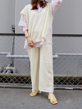 YU さん(レディース・159cm)の春コーディネート