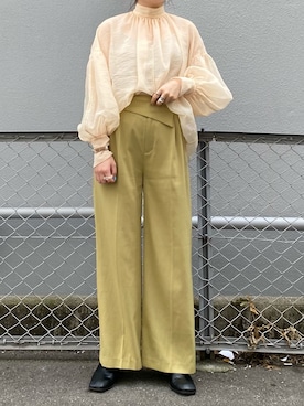 YU さん（レディース・159cm）の春コーディネート