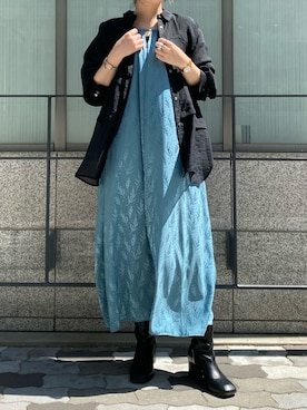 YU さん(レディース・159cm)の春コーディネート