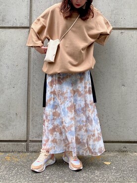 YU さん(レディース・159cm)の春コーディネート