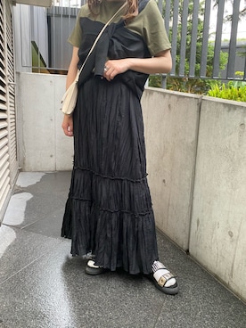 YU さん(レディース・159cm)の春コーディネート
