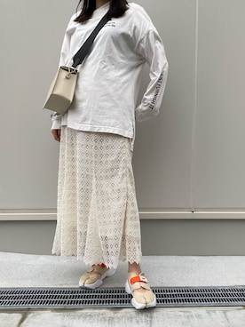 YU さん（レディース・159cm）の春コーディネート