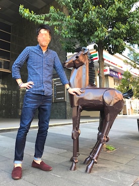 「NANO universe（ナノユニバース）のアイテム（腕時計）」を使った、ooddaaさん（メンズ・178cm）の春コーディネート