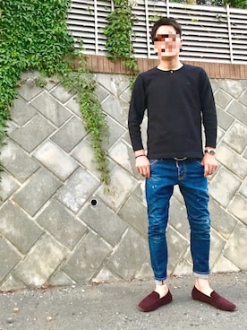 「NANO universe（ナノユニバース）のアイテム（腕時計）」を使った、ooddaaさん（メンズ・178cm）の秋コーディネート