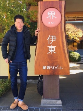 「NANO universe（ナノユニバース）のアイテム（腕時計）」を使った、ooddaaさん（メンズ・178cm）の冬コーディネート