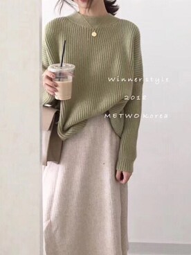 抹茶榴莲板栗熊さんのコーディネート