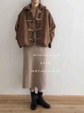 抹茶榴莲板栗熊さんのコーディネート