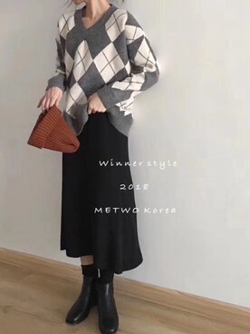 抹茶榴莲板栗熊さんのコーディネート