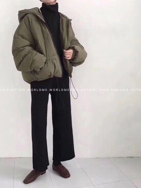 抹茶榴莲板栗熊さんのコーディネート